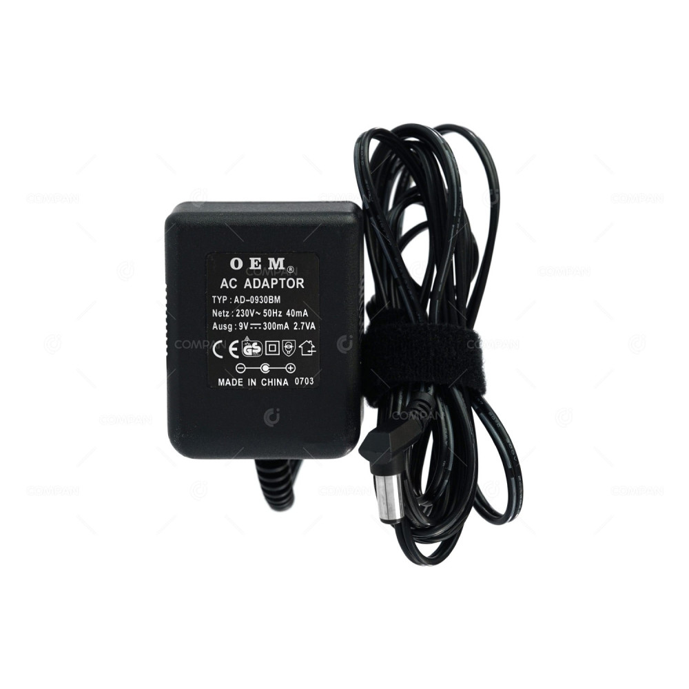 AD-0930BM OEM 2.7W 9V 0.3A AC/DC ADAPTER -